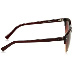 Gio Collection Brown Round UV Protection Unisex Sunglasses image 4