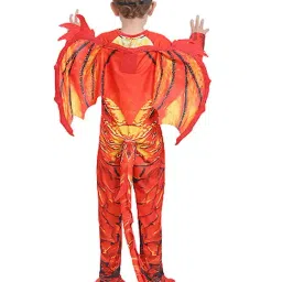Little Surprise Box Boys Red Printed Jumpsuit-picture-32