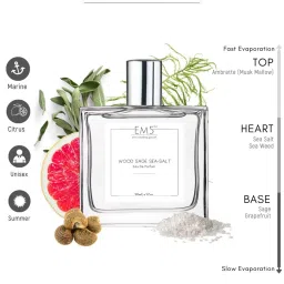 EM5 Wood Sage Sea Salt Unisex Eau de Parfum - 50 ml image 4