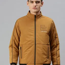 showoffff SHOWOFF Mustard Slim Fit Jackets image 1