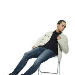 Jack & Jones Blue Skinny Fit Low Rise Jeans image 4