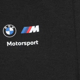 Puma Kids BMW M Motorsport SDS Black & White Cotton Printed Sweatpants image 4