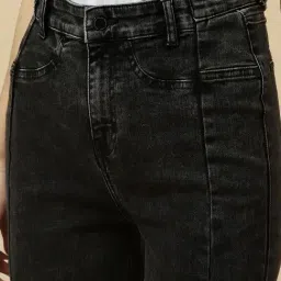 Allen Solly Black Cotton Regular Fit Jeans image 5