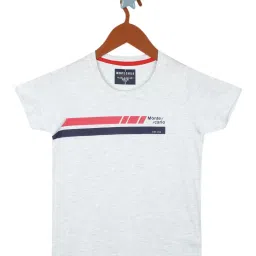 Monte Carlo Kids Red & White Printed T-Shirt (Pack Of 2) image 4