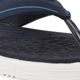 Bata Men's Blue Flip Flops image 4