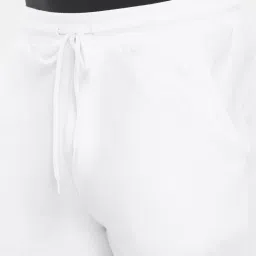 Ajile by Pantaloons White Cotton Slim Fit Printed Joggers image 4