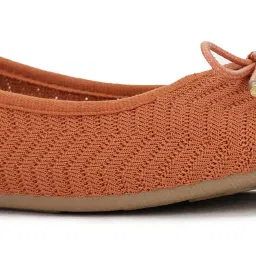 Bata Women's Tan Flat Ballets image 4