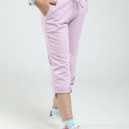 Monte Carlo Girls Lavender Regular Fit Capri image 5