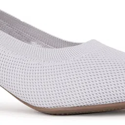 Bata Women's Grey Casual Pumps image 4
