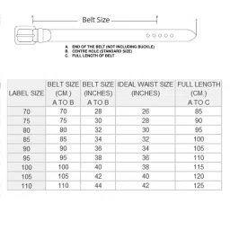 Teakwood Leathers Black Textured Leather Narrow Belt image 4