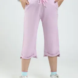 Monte Carlo Girls Lavender Regular Fit Capri image 2