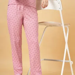 Dreamz by Pantaloons Pink Cotton Printed Pyjamas image 4