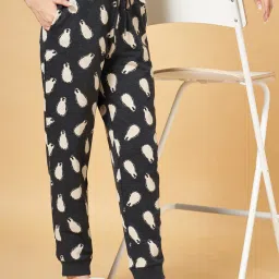 Dreamz by Pantaloons Black Cotton Printed Pyjamas image 4