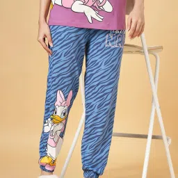 Dreamz by Pantaloons Blue Cotton Printed Pyjamas image 4