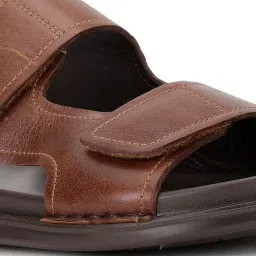 Bata Men's Brown Casual Sandals image 4