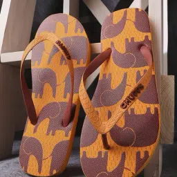 Chupps Men's Hathi Apricot Flip Flops-picture-11