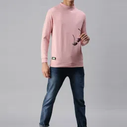 showoffff SHOWOFF Peach Cotton Slim Fit Jackets image 5