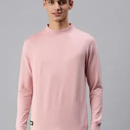 showoffff SHOWOFF Peach Cotton Slim Fit Jackets image 1