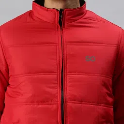 showoffff SHOWOFF Red Slim Fit Jackets image 5