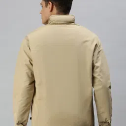 showoffff SHOWOFF Beige Slim Fit Jackets image 2