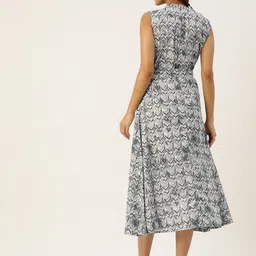 FERANOID Floral Print Midi Dress image 4
