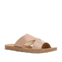 Bata Women's Beige Casual Sandals image 1