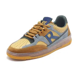 RARE RABBIT Men Perforations Suede Sneakers-picture-29