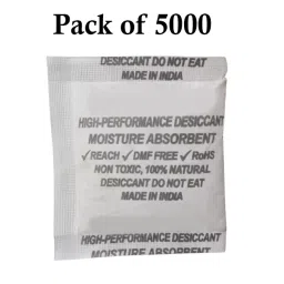 Ecofresh 100 g Dry Clay Desiccant Pouch for Electronics, Leather Goods, Pharmaceuticals & More (Pack of 5000) image 2