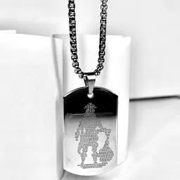 KALAFICIAL Unisex Silver Pendant-picture-10