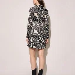 ONLY Women Abstract Print Tie-Ups Mini Dress image 2