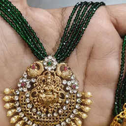 NAMOHH ENTERPRISSES Gold-Plated Alloy Artificial Beads Jewellery Set-picture-10