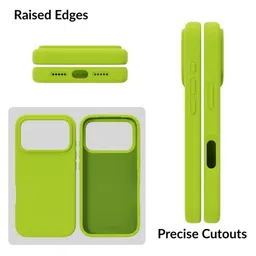 SPRIG Solid Printed iPhone 14 Pro Back Case Mobile Accessories image 3