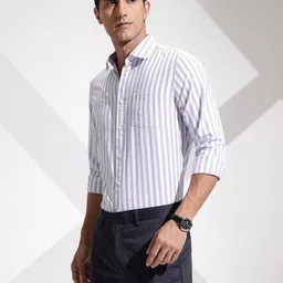 encore by INVICTUS Striped Formal Shirt image 4