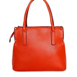 GIORDANO Orange Solid Handheld Bag image 3