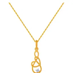P.C. Chandra Jewellers 14 kt Gold Pendant without Chain-picture-23