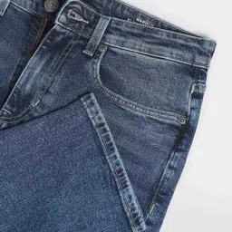 U.S. Polo Assn. Denim Co. Blue Cotton Slim Straight Fit Jeans image 4