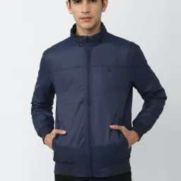 Peter England Casuals Green Regular Fit Jacket image 2