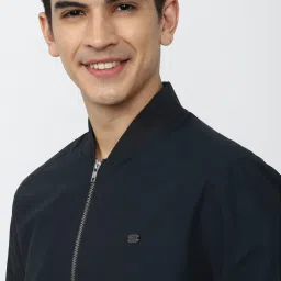 Peter England Casuals Navy Regular Fit Jacket image 4