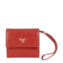 Baggit Belfast Red PU Solid Tri-Fold Wallet-picture-37