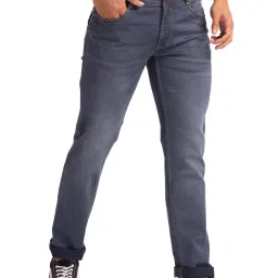 Parx Grey Slim Fit Jeans image 4