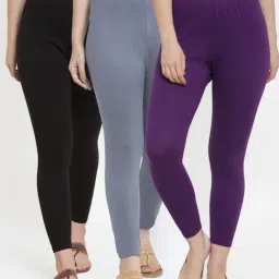 Gracit Multicolor Regular Fit Leggings-picture-38