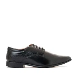 Khadim Men's Black Derby Shoes-picture-36