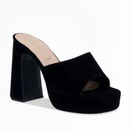 Eridani Women's Bernadet Black Casual Sandals-picture-17
