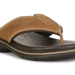 Hush Puppies by Bata Men's Tan Thong Sandals image 4