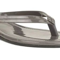 Bata Women's Grey Thong Wedges image 4