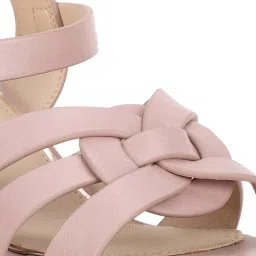 Bata Women's Red Label Pink Ankle Strap Stilettos image 4