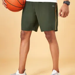 Ajile by Pantaloons Olive Slim Fit Shorts image 4