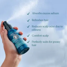 L'Occitane En Provence Purifying Freshness Dry Shampoo Mist - 80 ml image 4