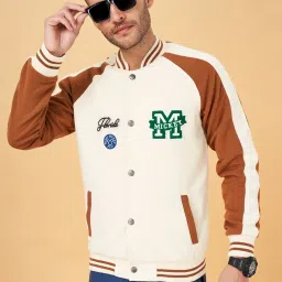 Urban Ranger by Pantaloons Brown Regular Fit Colour Block Sweatshirt image 4