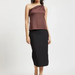 Fablestreet Brown Relaxed Fit Top image 4